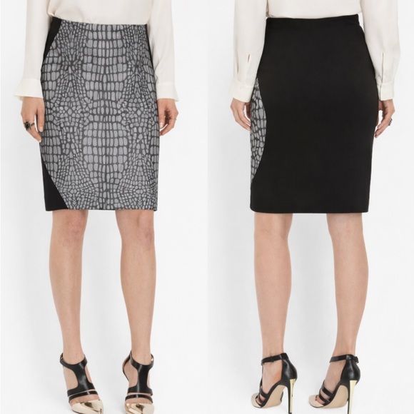 Diane Von Furstenberg Dresses & Skirts - Diane Von Furstenburg Emma Jacquard
Leopard Print Pencil Skirt Size 10